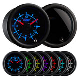 GlowShift Gauges Tinted 7 Color Clock Gauge | GS-T718