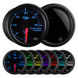 GlowShift Gauges Tinted 7 Color 30,000 PSI Fuel Rail Pressure Gauge | GS-T719