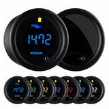 GlowShift Gauges Tinted 7 Color Digital Wideband Air/Fuel Ratio Gauge | GS-T702W