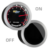 GlowShift Gauges GlowShift Gauges Tinted 2" Tachometer Gauge GS-T10