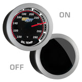 GlowShift Gauges GlowShift Gauges Tinted Oil Temperature Gauge GS-T07