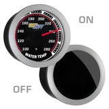 GlowShift Gauges GlowShift Gauges Tinted Water Temperature Gauge GS-T06