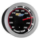 GlowShift Gauges Tinted Transmission Temperature Gauge | GS-T12