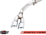 AWE Tuning AWE Tuning 0FG Dual Exit Cat-Back Crawler Conversion Exhaust | Ford Ranger 19-20