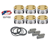 Ultra Series Piston Set By JE - 84.5mm .50mm Oversize Bore | 9.5:1 CR | Stock Stroke 89.6mm - BMW N55/S55 | 367880