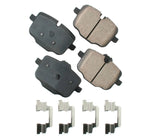 Akebono Brake Pads (Rear) - BMW / F10 5 Series / F01 7 Series / F1X 6 Series / N20 / N55 / N63 | 34216857805