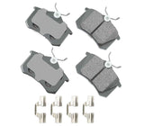 Akebono Brake Pads (Rear) - VW / Mk3 Golf & Jetta / Mk2 Scirocco / B4 Passat | 1H0698451G