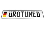 UroTuning Swag "UROTUNED" German UroTuning European License Plates UroTuned-Plate-German-Flag