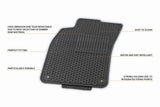Vaico Floor Mat Set - VW/Audi 3C1061500A82V-VAI