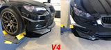 FSPE V4 FSPE BMW 335i (E92) Canards V1, V2, V3, & V4 for Amuse Bumper FSPEBW004S-V4