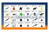 Vaico Fasteners Assortment V991008-VAI
