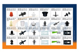 Vaico Fasteners Assortment - Mercedes V991011-VAI
