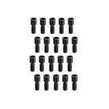 UroTuning Kits Lug Bolt Tuner Allen Style Cone Seat 14x1.5 - Set of 20 (Black)