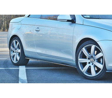 Maxton Design Gloss Black Maxton Design Side Skirts Diffusers VW EOS VW-EOS-1-SD1G