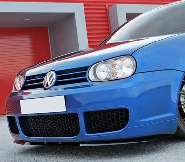 Maxton Design Gloss Black Maxton Design Front Splitter (Cupra Look) VW Mk4 R32 VW-GO-4-R32-CUPRA-FD1G