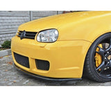 Maxton Design Gloss Black Maxton Design Front Splitter VW Golf Mk4 R32 VW-GO-4-R32-FD1G