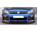 Maxton Design Gloss Black Maxton Design Front Splitter VW Mk6 Golf R Cupra Look VW-GO-6-R-CUPRA-FD1G