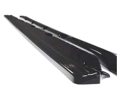 Maxton Design Gloss Black Maxton Design Side Skirts Diffusers VW Golf Mk7 Facelift Standard VW-GO-7F-SD1G