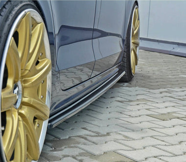 Maxton Design Gloss Black Maxton Design Side Skirts Diffusers VW Jetta Mk6 Sedan Preface VW-JE-6-SD1G