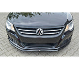 Maxton Design Gloss Black Maxton Design Front Splitter V.2 VW Passat CC Standard VW-PA-CC-FD2G