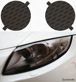 Lamin-X Gunsmoke Lamin-X VW 5" Rounds (85-92) EURO Headlight Covers VW008G