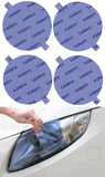 Lamin-X Blue Lamin-X VW 7" Rounds (77-92) US Headlight Covers VW009UB