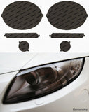 Lamin-X Gunsmoke Lamin-X VW Beetle (06-10) Headlight Covers VW020G