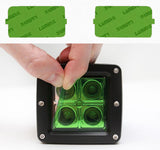 Lamin-X Green Lamin-X VW Corrado (90-94) Fog Light Covers VW105GR