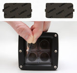 Lamin-X Gunsmoke Lamin-X VW Corrado (90-94) Fog Light Covers VW105G