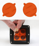 Lamin-X Amber Lamin-X VW Beetle (99-06) Fog Light Covers VW107A