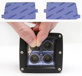 Lamin-X Blue Lamin-X VW Golf, GTI, Jetta (85-92) Fog Light Covers VW109B