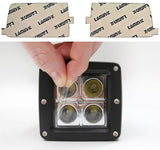 Lamin-X Clear Lamin-X VW Golf, GTI, Jetta (85-92) Fog Light Covers VW109CL