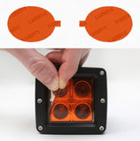 Lamin-X Amber Lamin-X VW Phaeton (04-06) Fog Light Covers VW112A