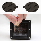 Lamin-X Gunsmoke Lamin-X VW Phaeton (04-06) Fog Light Covers VW112G