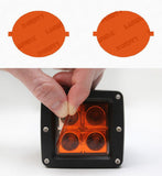 Lamin-X Amber Lamin-X VW Golf, GTI (06-09) Fog Light Covers VW118A