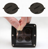 Lamin-X Gunsmoke Lamin-X VW Eos (07-11) Fog Light Covers VW119G