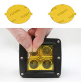 Lamin-X Yellow Lamin-X VW Eos (07-11) Fog Light Covers VW119Y