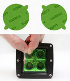 Lamin-X Green Lamin-X VW Beetle (06-10) Fog Light Covers VW120GR