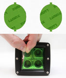 Lamin-X Green Lamin-X VW Lupo (98-05) Fog Light Covers VW121GR