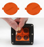 Lamin-X Amber Lamin-X VW Touareg (08-10) Fog Light Covers VW122A