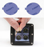 Lamin-X Blue Lamin-X VW Touareg (08-10) Fog Light Covers VW122B