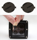 Lamin-X Gunsmoke Lamin-X VW Touareg (08-10) Fog Light Covers VW122G