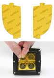 Lamin-X Yellow Lamin-X VW GTI (10-14) Fog Light Covers VW126Y