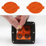 Lamin-X Amber Lamin-X VW Golf (10-14) Fog Light Covers VW127A