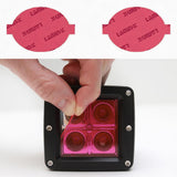 Lamin-X Pink Lamin-X VW Golf (10-14) Fog Light Covers VW127P