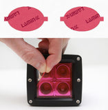 Lamin-X Pink Lamin-X VW Jetta Sedan (11-14) Fog Light Covers VW129P