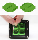 Lamin-X Green Lamin-X VW Touareg (11-14) Fog Light Covers VW130GR