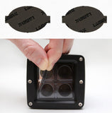 Lamin-X Gunsmoke Lamin-X VW Eos (12-16) Fog Light Covers VW134G