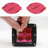 Lamin-X Pink Lamin-X VW Eos (12-16) Fog Light Covers VW134P