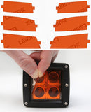 Lamin-X Amber Lamin-X VW GTI (15-17) Fog Light Covers VW136A